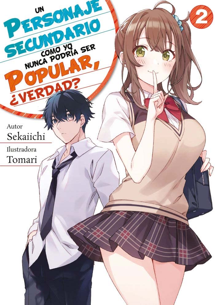

Un personaje secundario como yo nunca podría ser popular, ¿verdad Volumen 2 (Tentai Books)