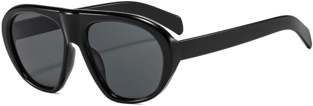 

Винтажные солнцезащитные очки конфетных цветов для мужчин и женщин, модные солнцезащитные очки для активного отдыха, защита от УФ-излучения UV400, панк-стиль, леопардовый принт TVTBBVV, Black Grey