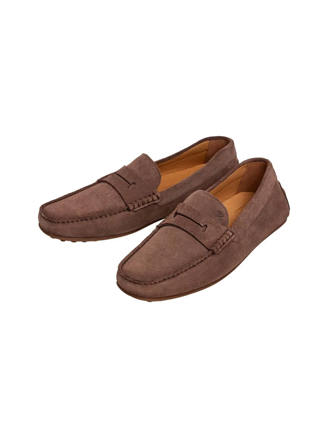 Мокасины 'Driver Saddle' Hackett London, Brown — фото 3
