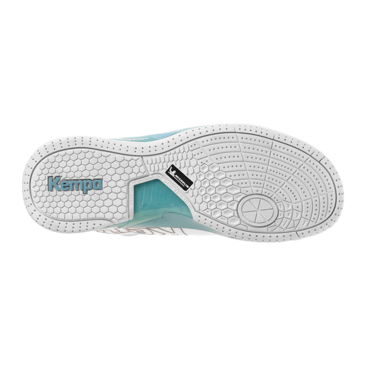 Спортивные кроссовки Kempa Hallen Sport Schuhe ATTACK PRO 2.0 WOMEN, цвет weiß/aqua — фото 2