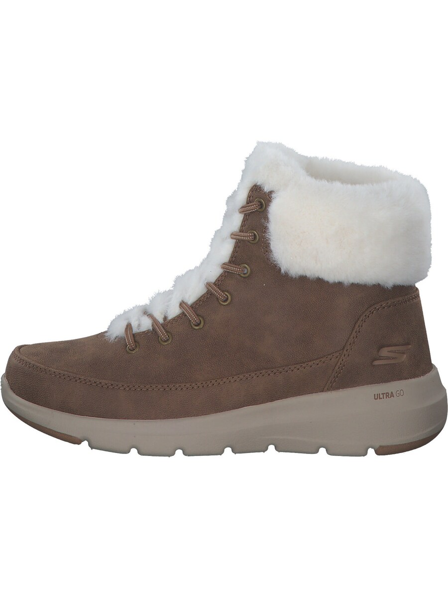 Ботильоны на шнуровке SKECHERS Glacial Ultra, Brown — фото 2