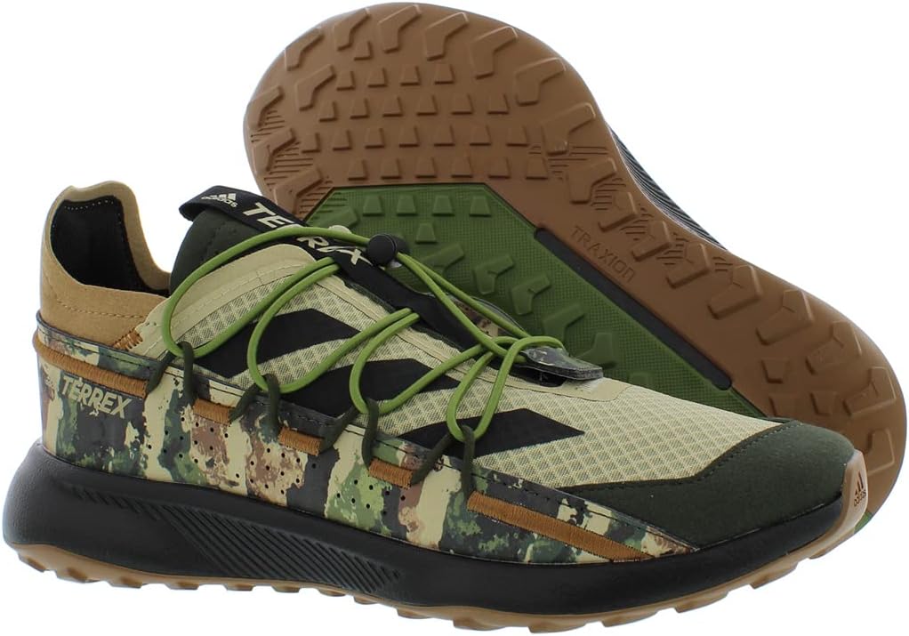 Мужские кроссовки для трейлраннинга Adidas Terrex Voyager 21, хаки/оливковый — фото 2