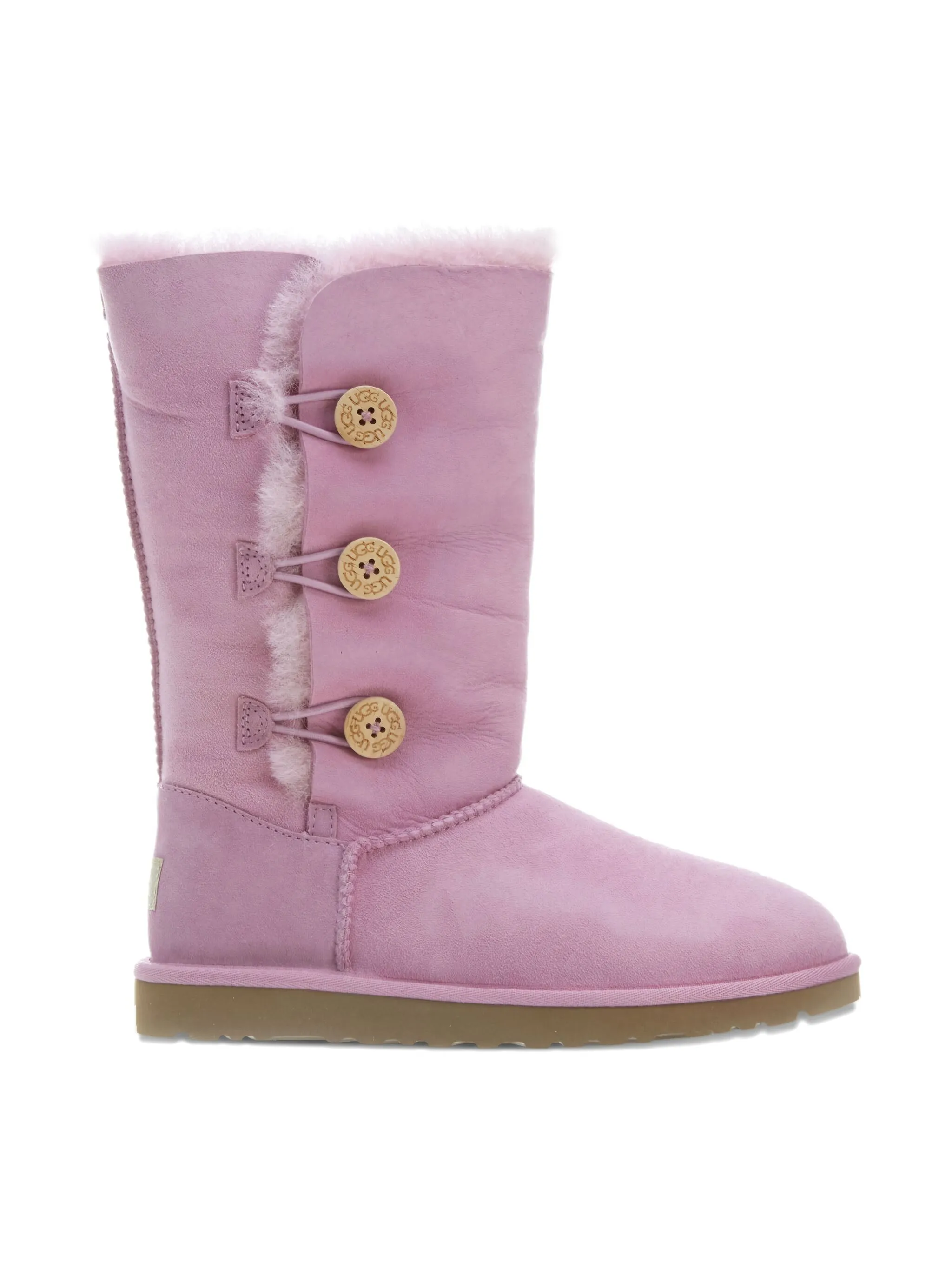 

Ботинки Bailey Button Triplet GS Rose Quartz Ugg Kids, розовый