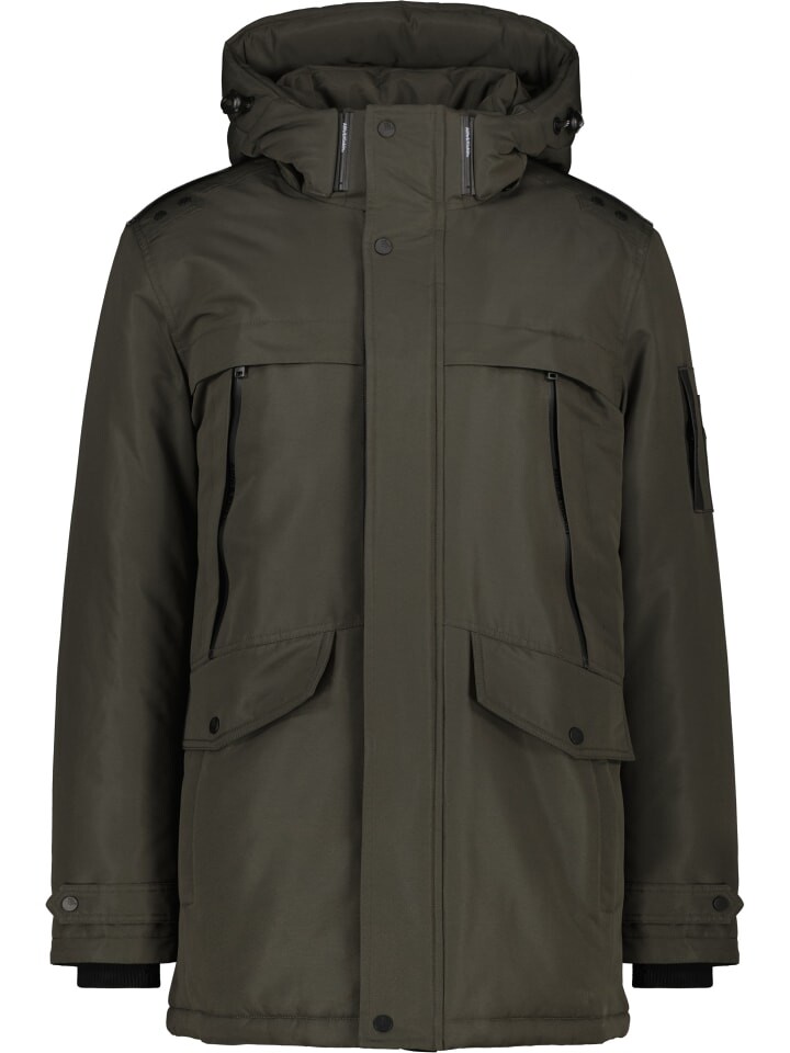 

Зимняя куртка alife and kickin Winterjacke, gefütterte Jacke GeoffAK A, цвет coal black