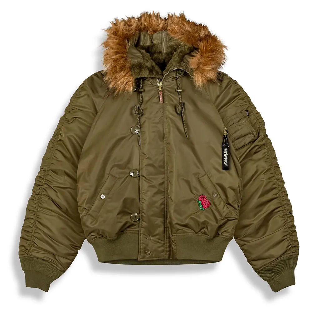 

Куртка Grimey The Planet N-2B Flight, зеленый