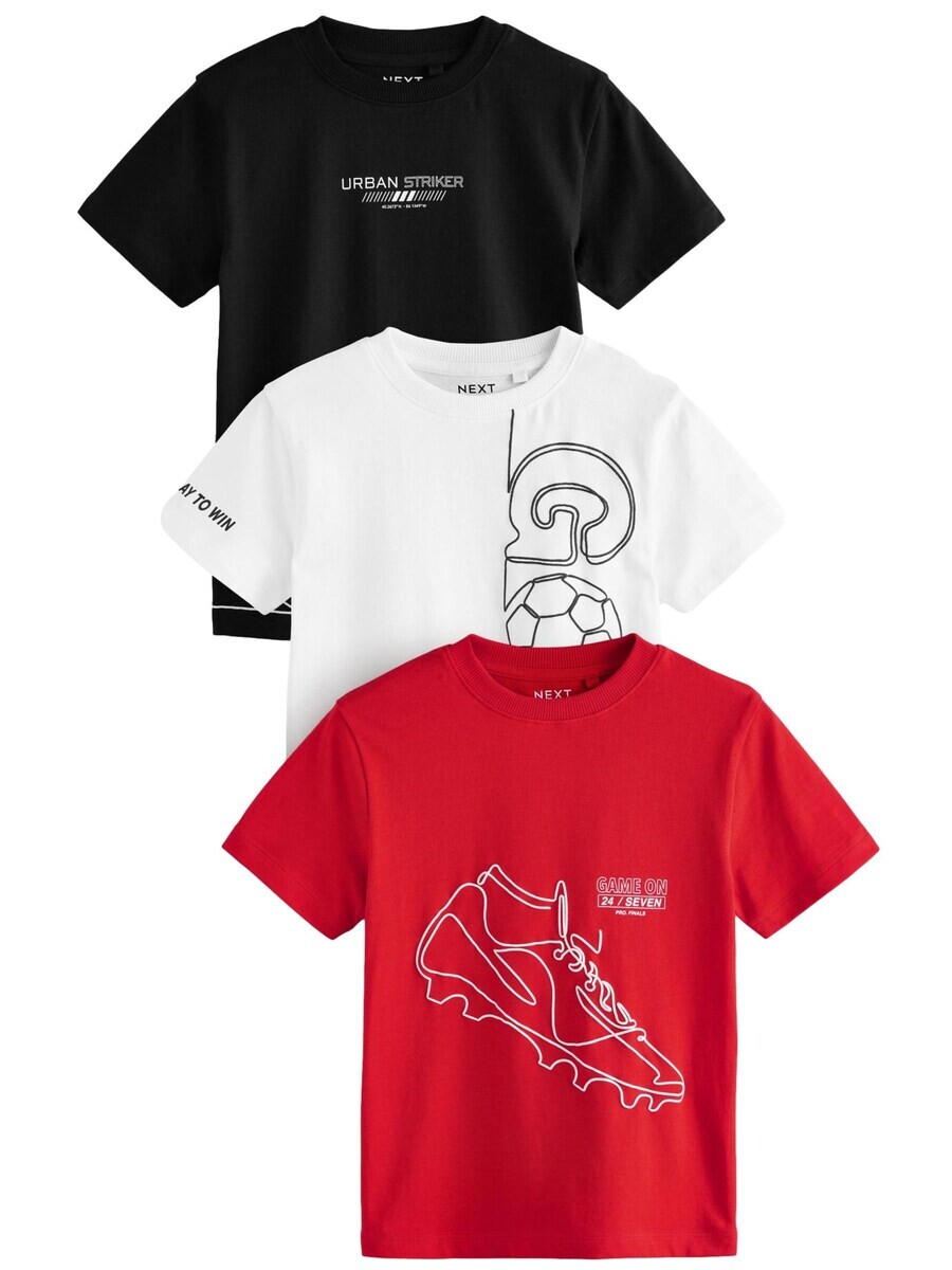 

Футболка Next Shirt, цвет red/black/white