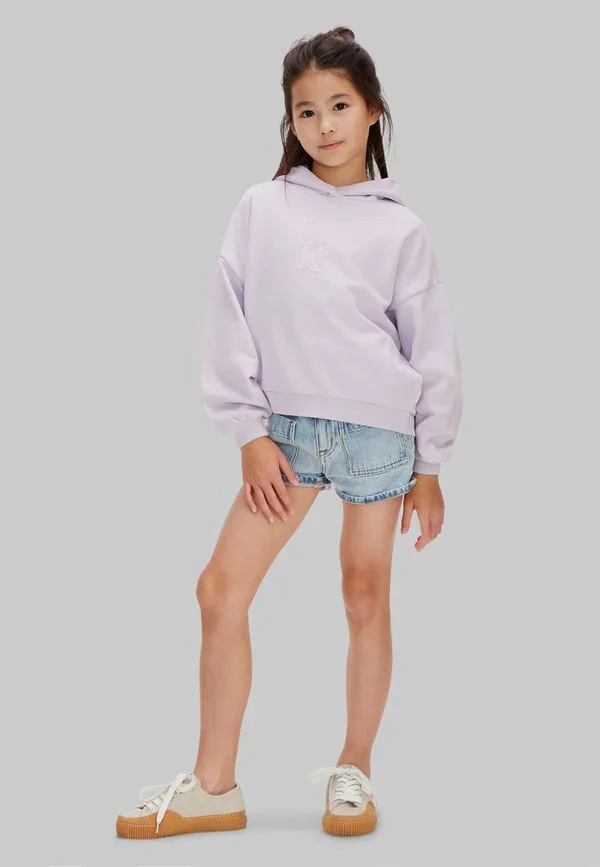 Толстовка с капюшоном Calvin Klein Jeans, Island Lilac — фото 2
