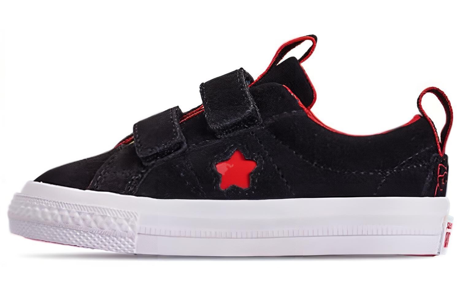 

Кроссовки для малышей Converse One Star Ox Hello Kitty, черный/красный