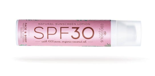 

Натуральный солнцезащитный лосьон-бальзам Cocosolis SPF30
