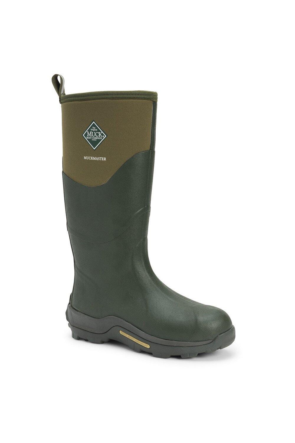 Женские резиновые сапоги Muck Boots Muckmaster Hi с логотипом, зеленый