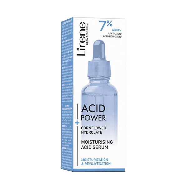 Сыворотка Lirene — Увлажняющая для лица Acid Power Serum, 30 мл — фото 2