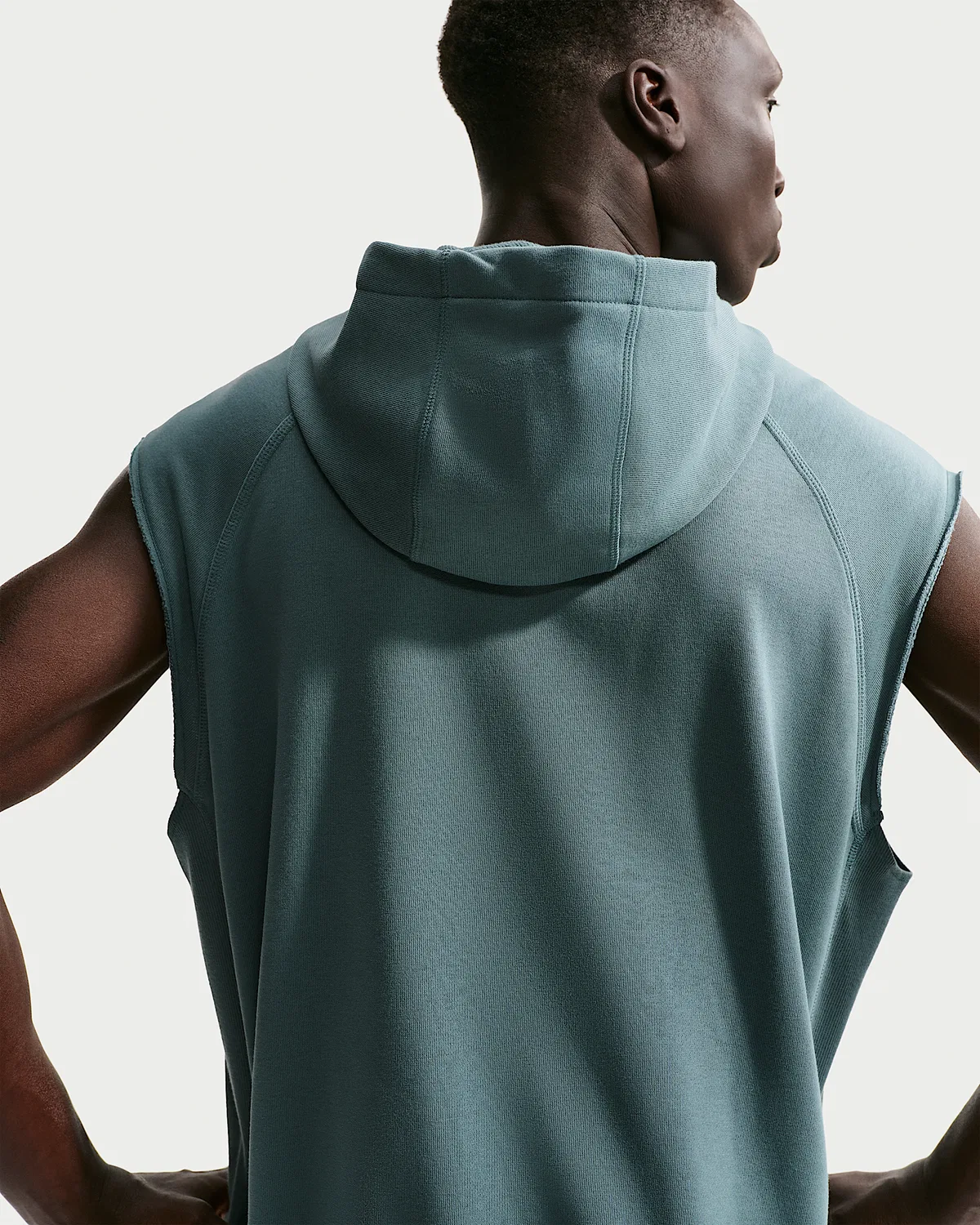 Мужская тренировочная безрукавка Dri-FIT Fleece Nike N.A.C., Mineral Slate/Mineral Slate — фото 2