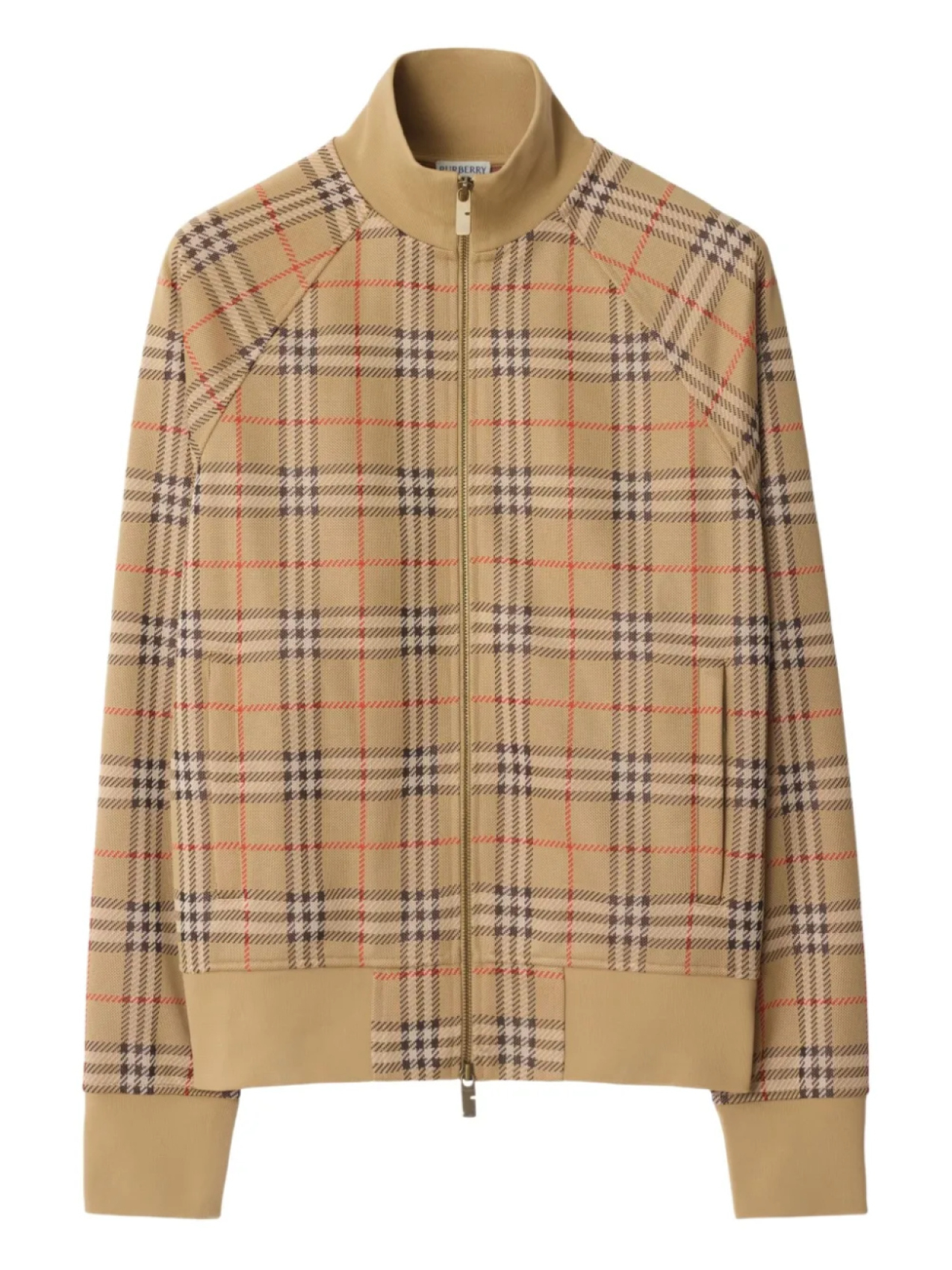 

Burberry спортивная куртка в клетку, нейтральный