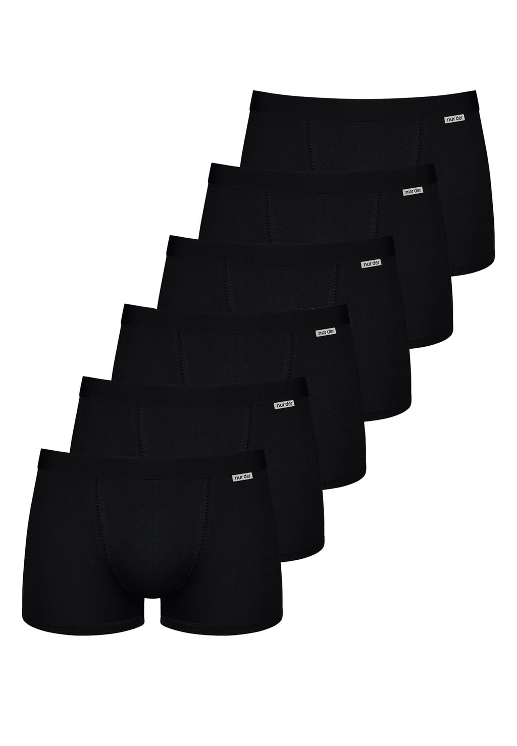 

Трусики 6-PACK STRETCH NUR DER, черный
