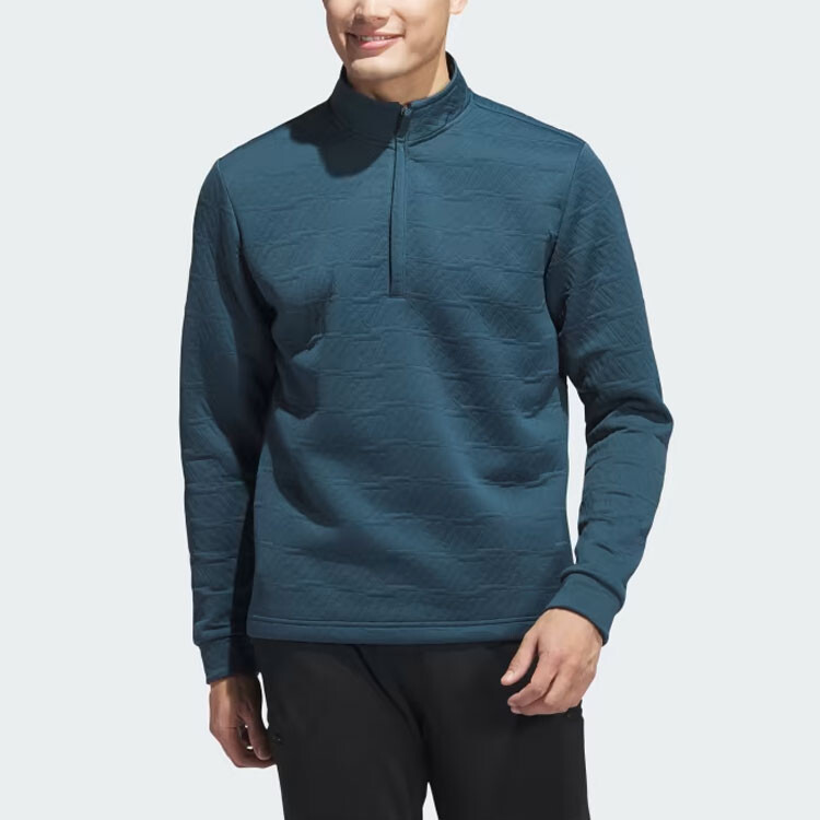 Толстовка DWR мужская темно-синяя Adidas, синий — фото 2