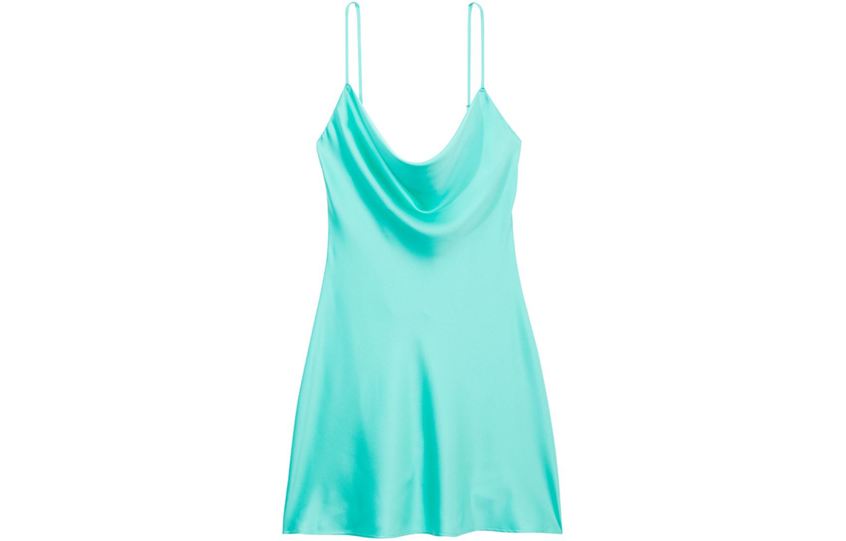 Ночная сорочка Women's Turquoise Victoria's Secret, синий зеленый