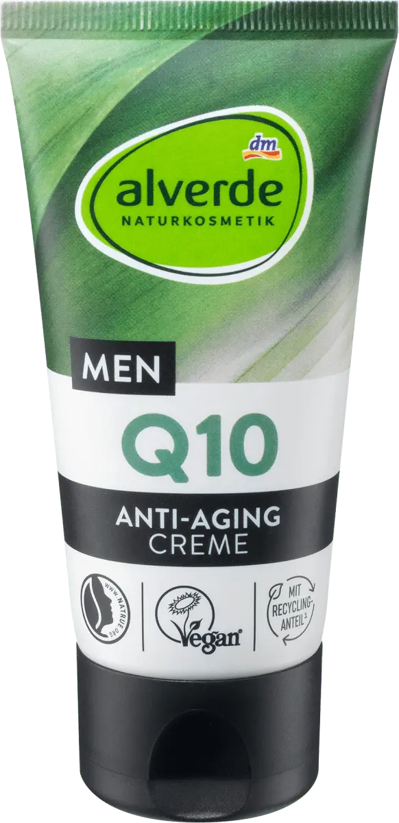 

Крем для лица против морщин Active Nature Q10 50 мл. Alverde