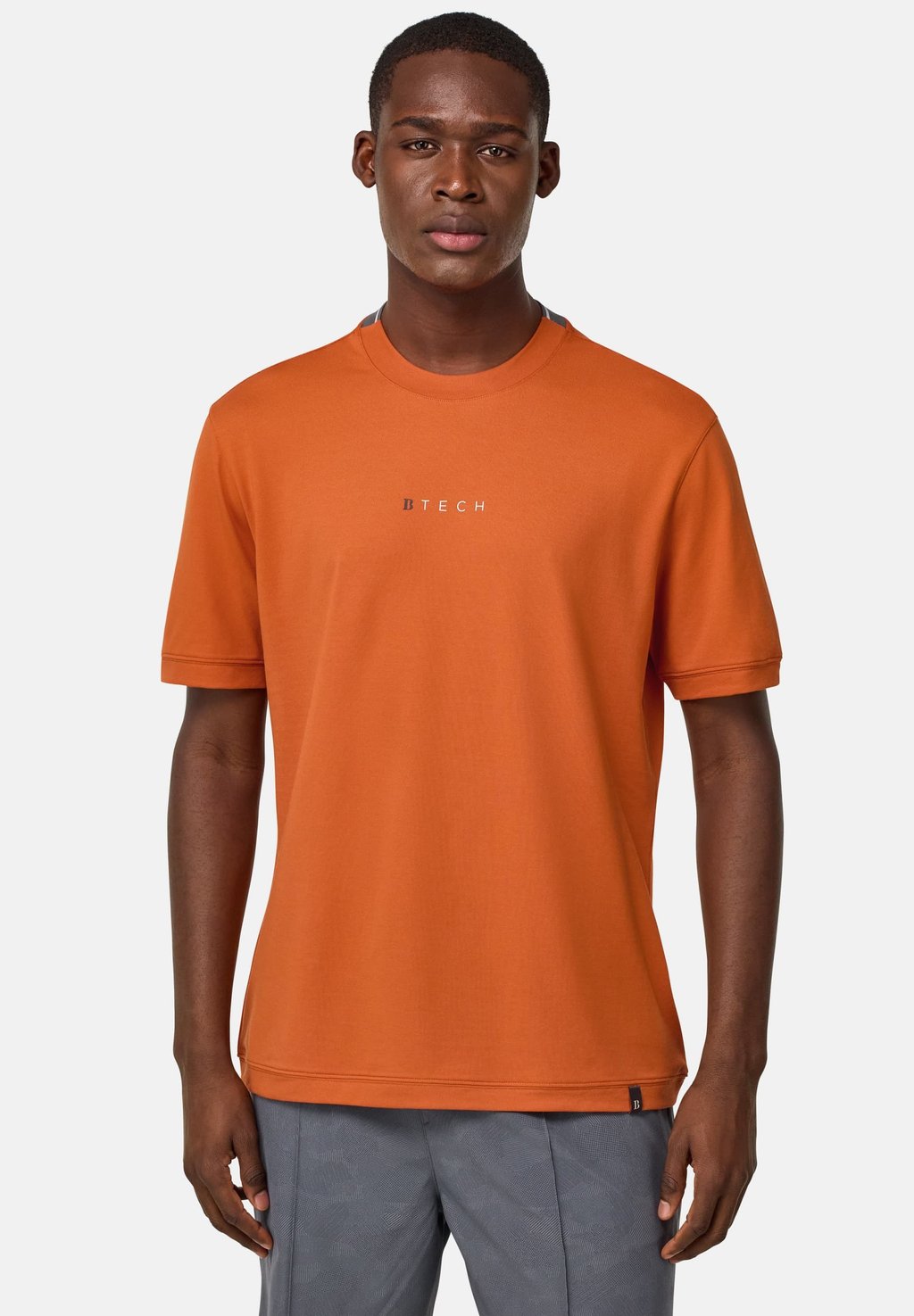 

Футболка с принтом BOGGI MILANO S.CAFÈ HIGH-PERFORMANCE PIQUÉ T-SHIRT S.CAFÈ HIGH-PERFORMANCE PIQUÉ T-SHIRT Boggi Milano, оранжевый