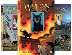 

Warriors Manga - Ravenpaw's Path 3 Book Set - Shattered Peace, A Clan in Need, and The Heart of a Warrior (Tokyopop and Harper Collins)