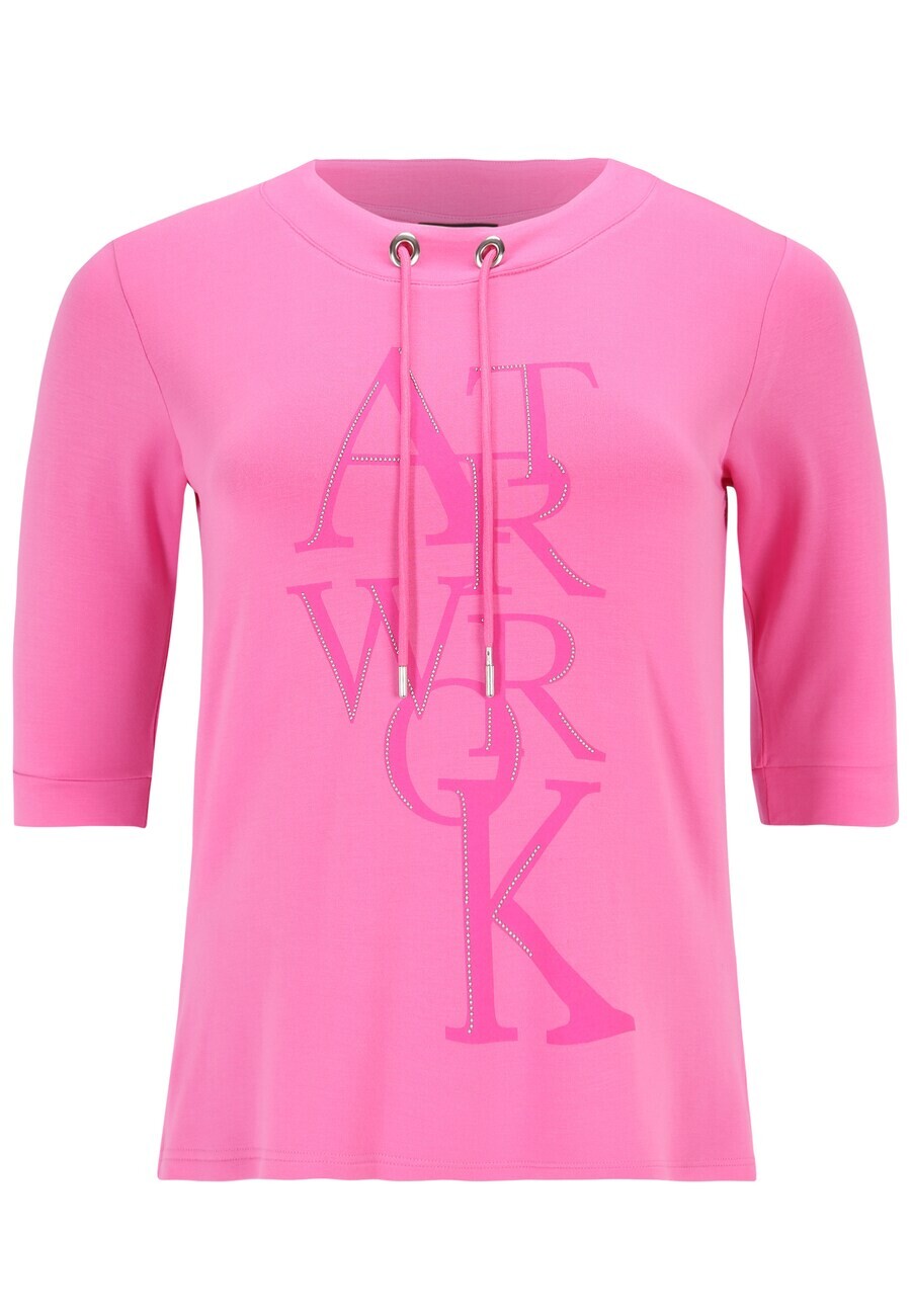 

Топ Doris Streich Shirt, цвет pink/light pink