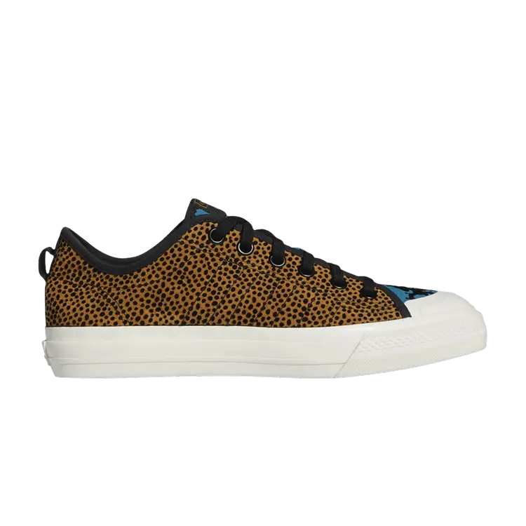 

Кроссовки adidas Nizza RF 'Leopard', коричневый