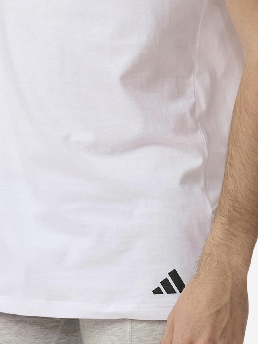 Нижняя рубашка ADIDAS SPORTSWEAR Active Core Cotton, белый — фото 4