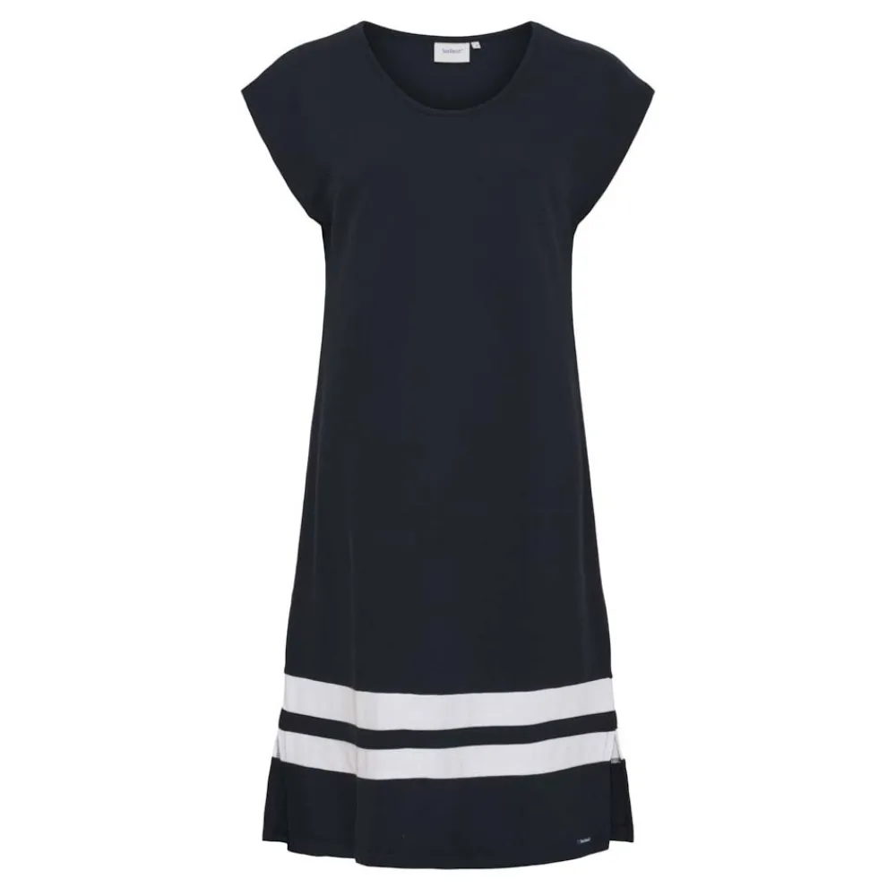 

Платье Sea Ranch Sindy short sleeve midi, синий