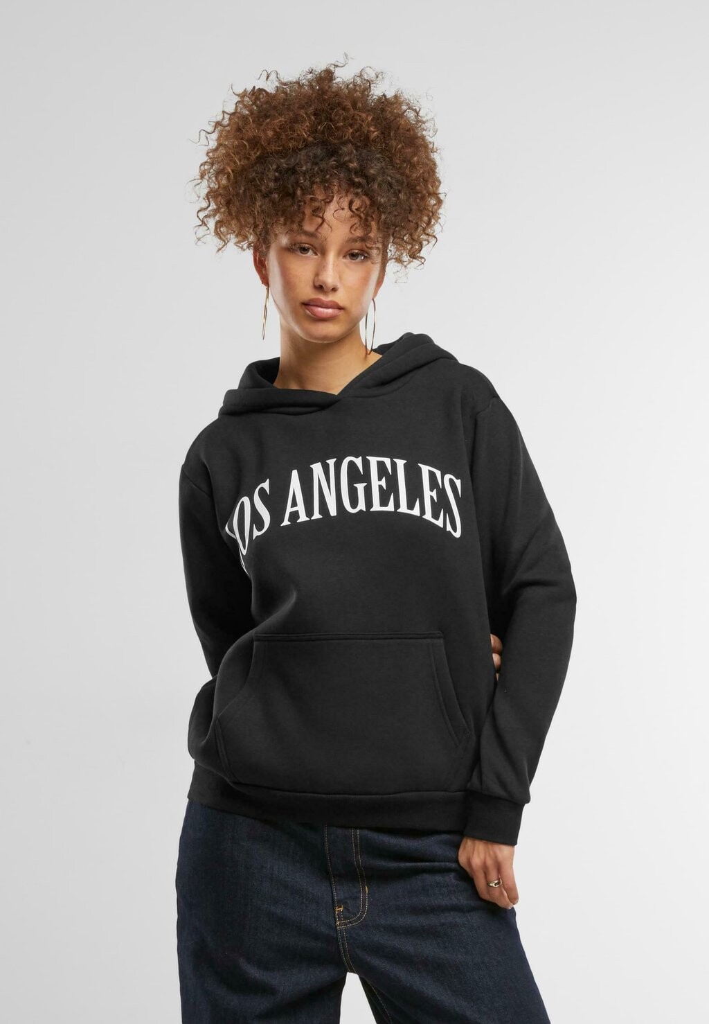 

Толстовка с капюшоном LOS ANGELES Mister Tee, черный