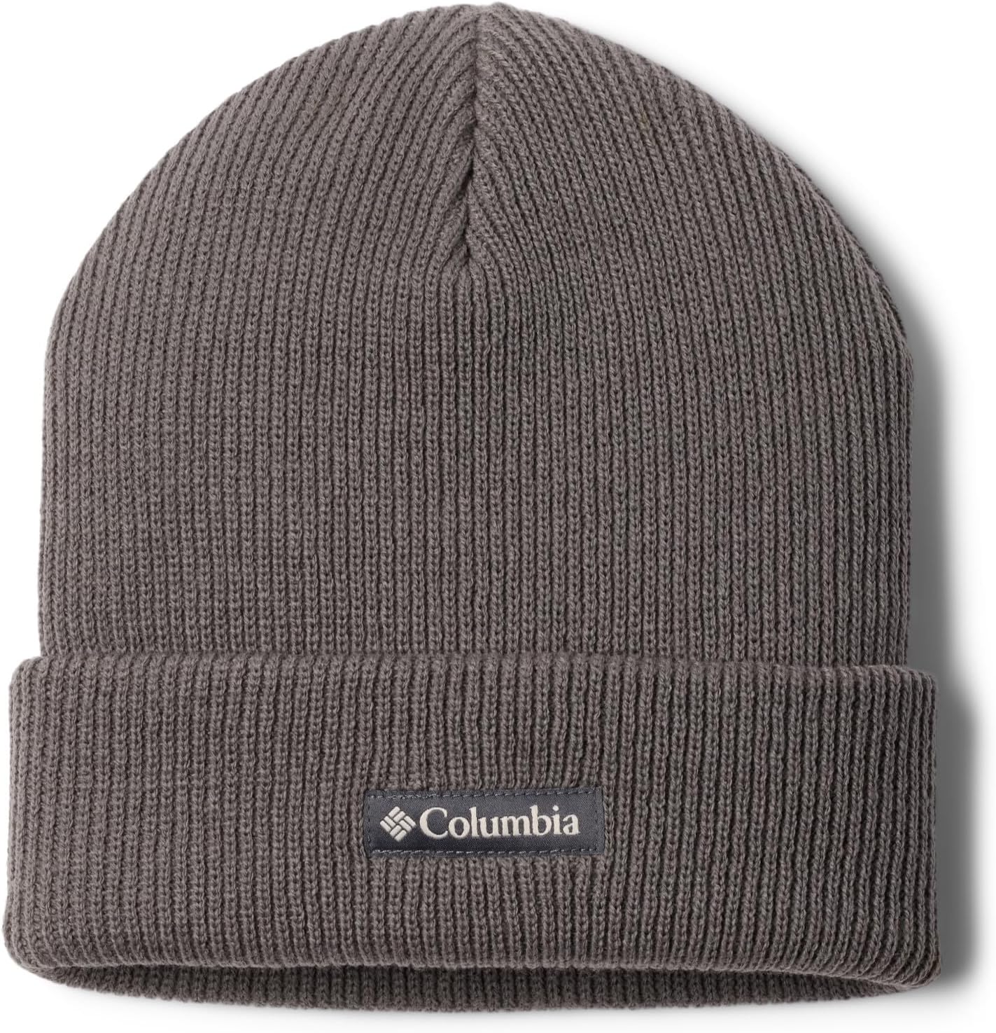 

Columbia Unisex-Adult Whirlibird Cuffed Beanie, City Grey/Logo