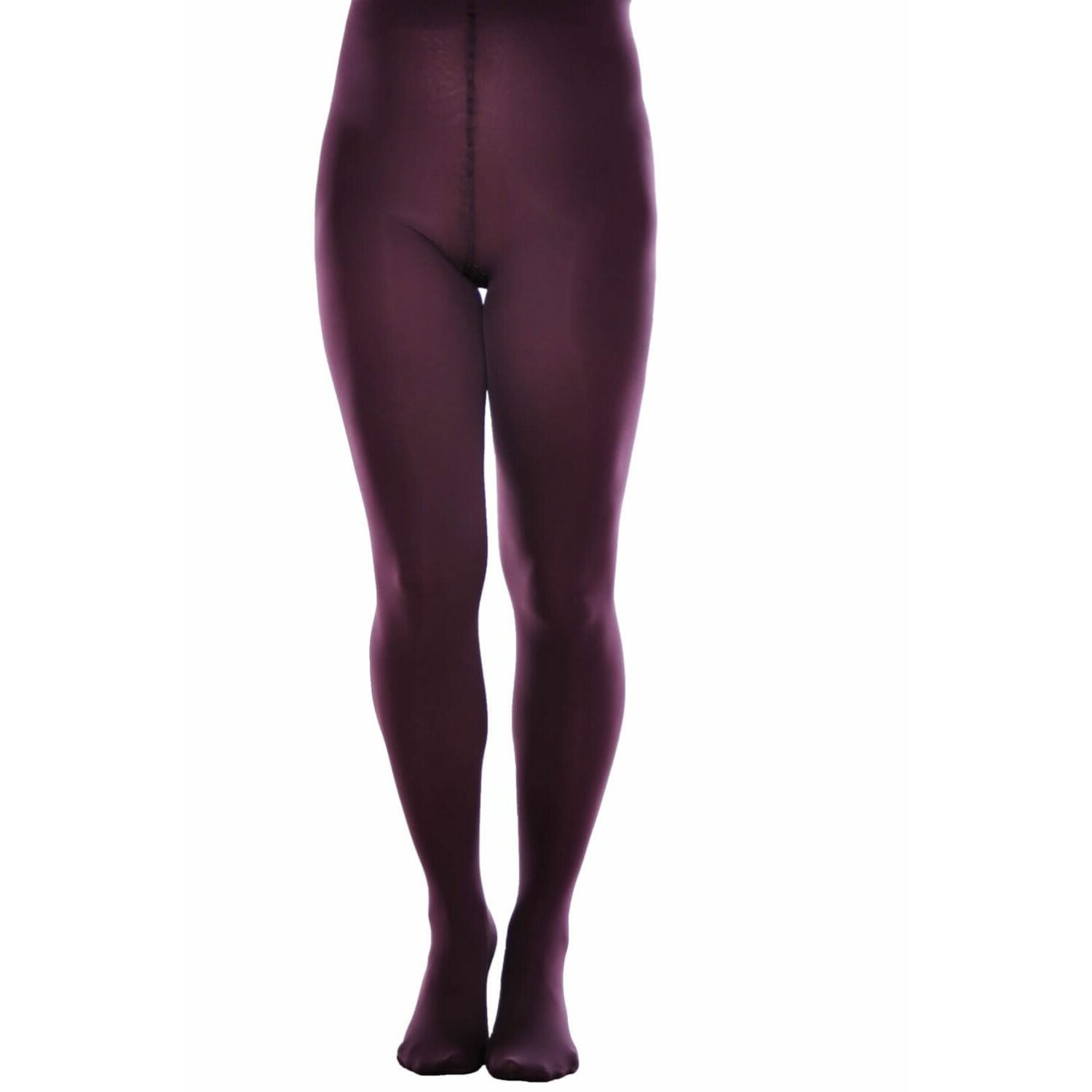 

Леггинсы COFI 1453 Blickdichte und warm 60 Den Mikrofaser Strumpfhose Burgunder XXL, цвет Pflaume