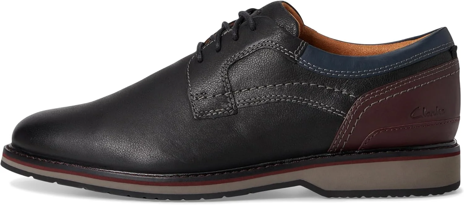 Мужские кроссовки Clarks Monahan Plain Oxford, черный — фото 4