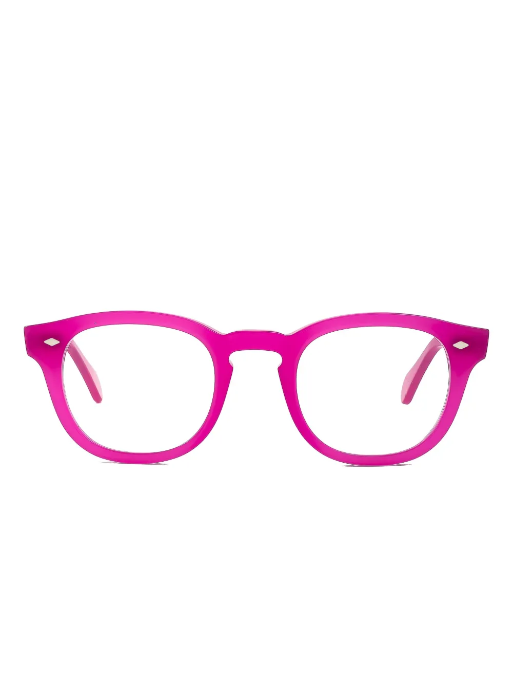 

Очки Woody в круглой оправе Kador, розовый