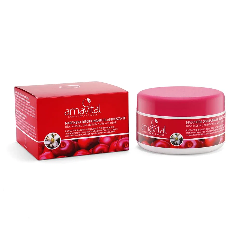 Маска для вьющихся и волнистых волос Amavital Stretch Mask Oficine Cleman