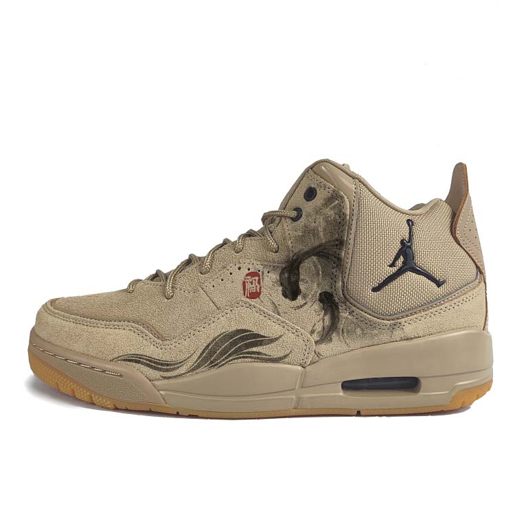 

Jordan Кроссовки баскетбольные Courtside 23 Wear-Resistant Mid-Top Vintage мужские brown