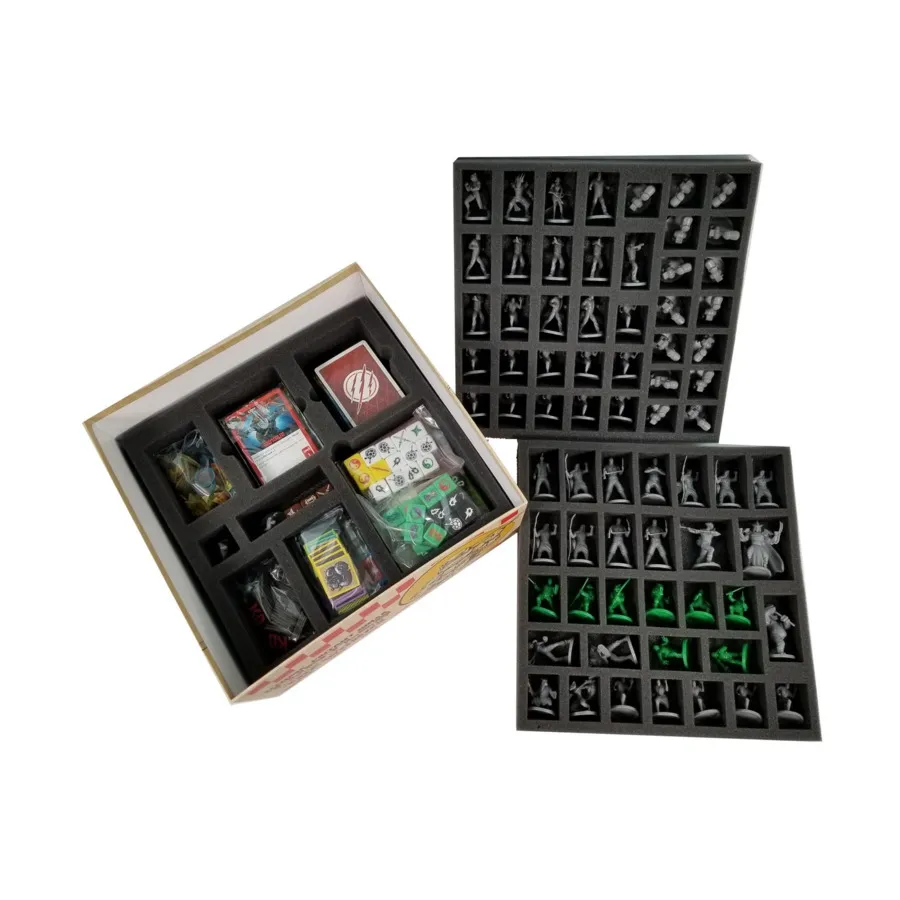 

Набор пенопластовых лотков для игры TMNT Shadows of the Past, Battle Foam - IDW Games - Board Games
