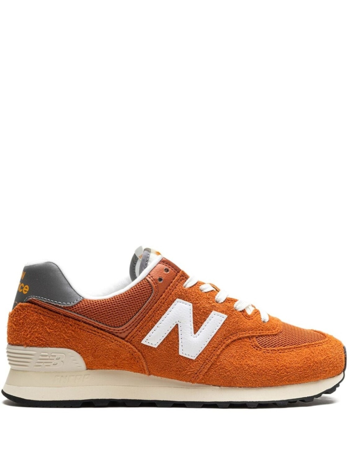 

Кроссовки 574 Orange White New Balance, оранжевый
