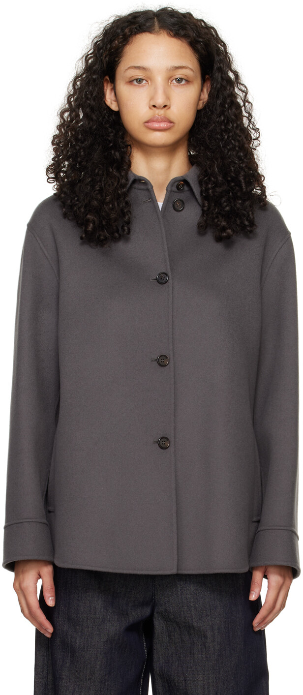 

Серая куртка Ellen Max Mara