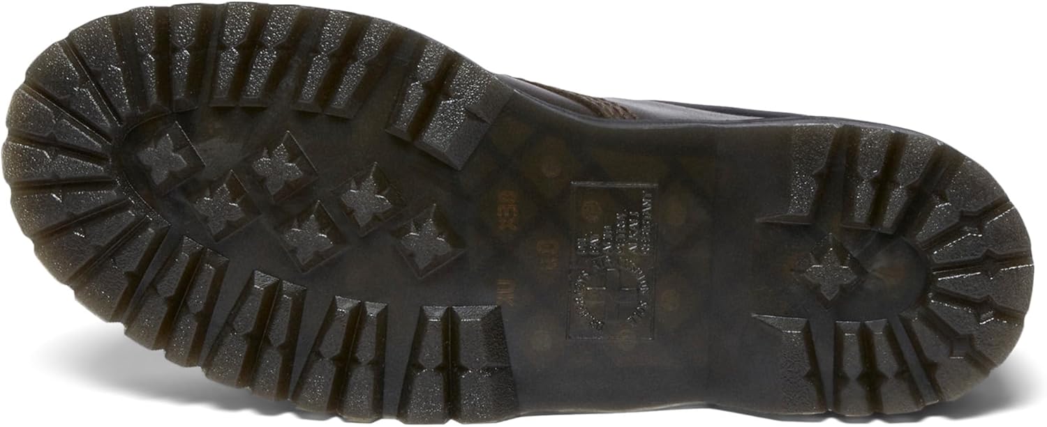 Dr. Martens Unisex-Adult 8053 Quad Leather Platform Shoes, Dark Khaki — фото 3
