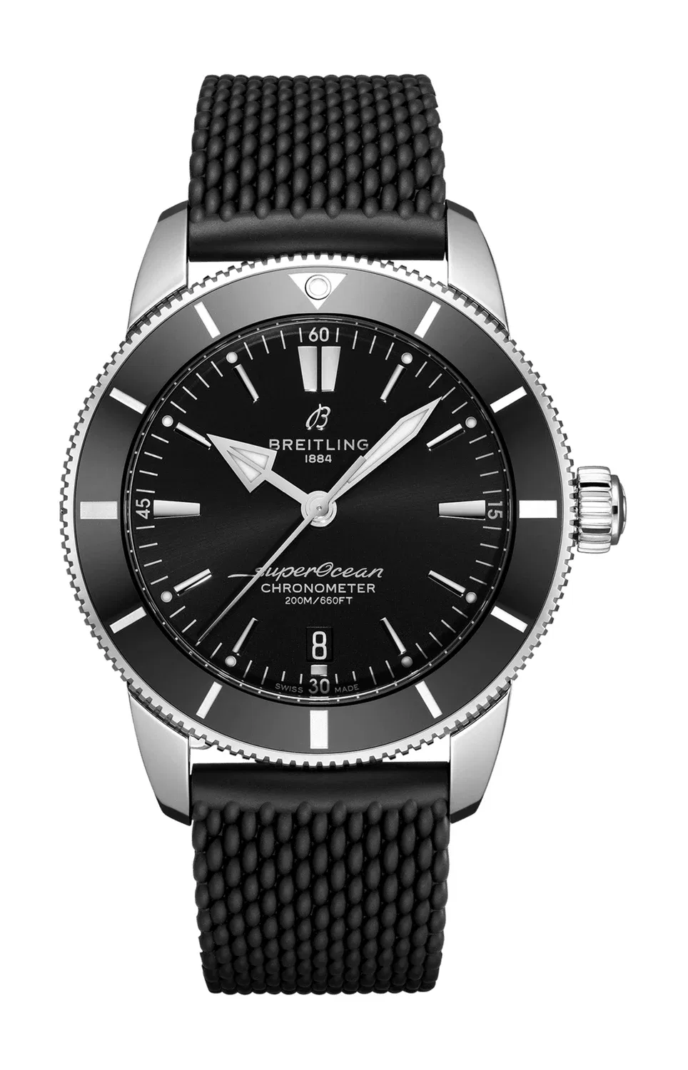СУПЕРОУШЕН ХЕРИТИДЖ B20 АВТОМАТИК 44 - AB2030121B1S1 BREITLING, серебряный