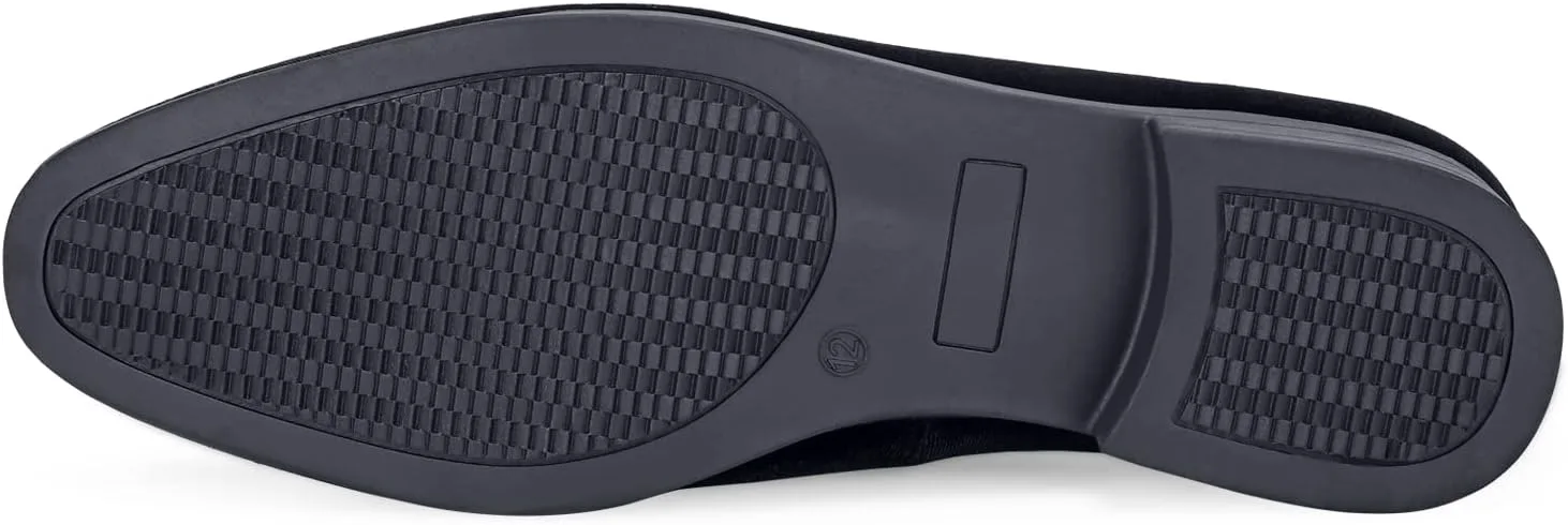 

Мужские бархатные лоферы UUBARIS, удобные туфли без шнурков, модные стильные туфли для вождения, классические смокинг-туфли, повседневные оксфорды, черный