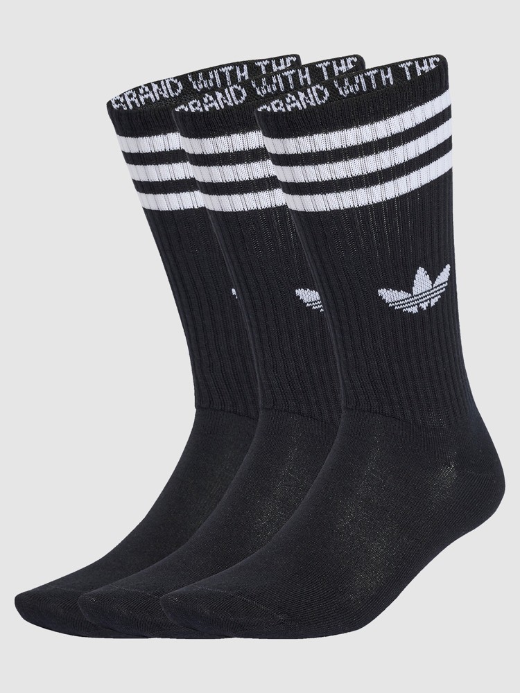 

Носки adidas Originals 3S High Cr S 3P Socks, black/black/black