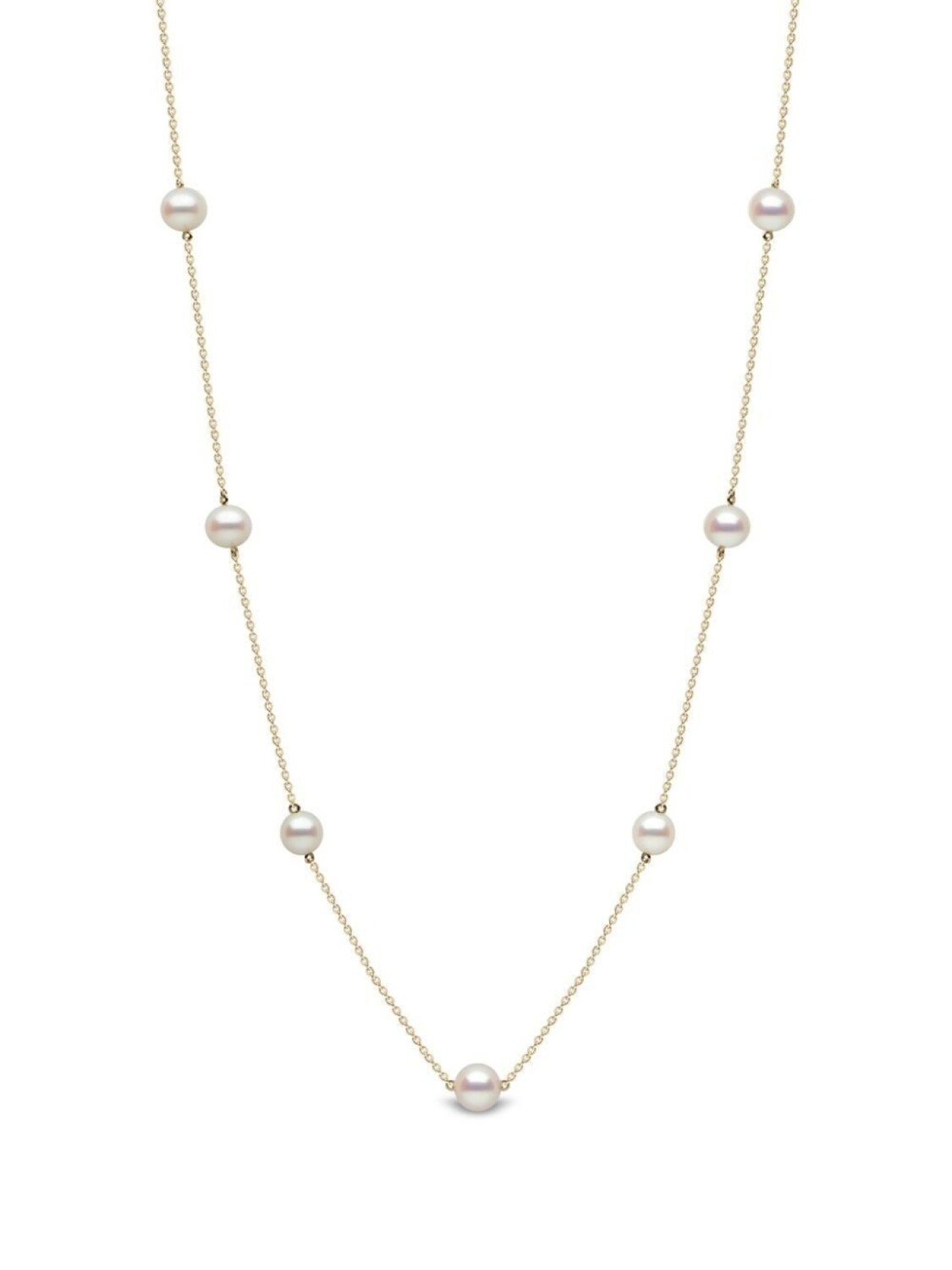 

Колье Classic из желтого золота с жемчугом Yoko London, золотой