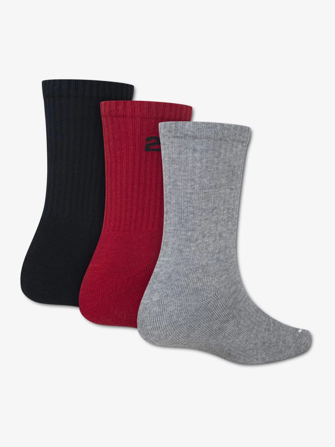 Носки Jordan, Grey/Carmine Red/Black — фото 2