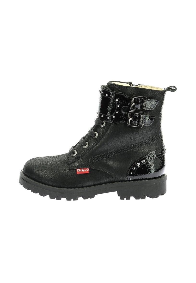 

Ковбойские/байкерские ботинки по щиколотку BOTTILLONS GROOROCK Kickers, черный