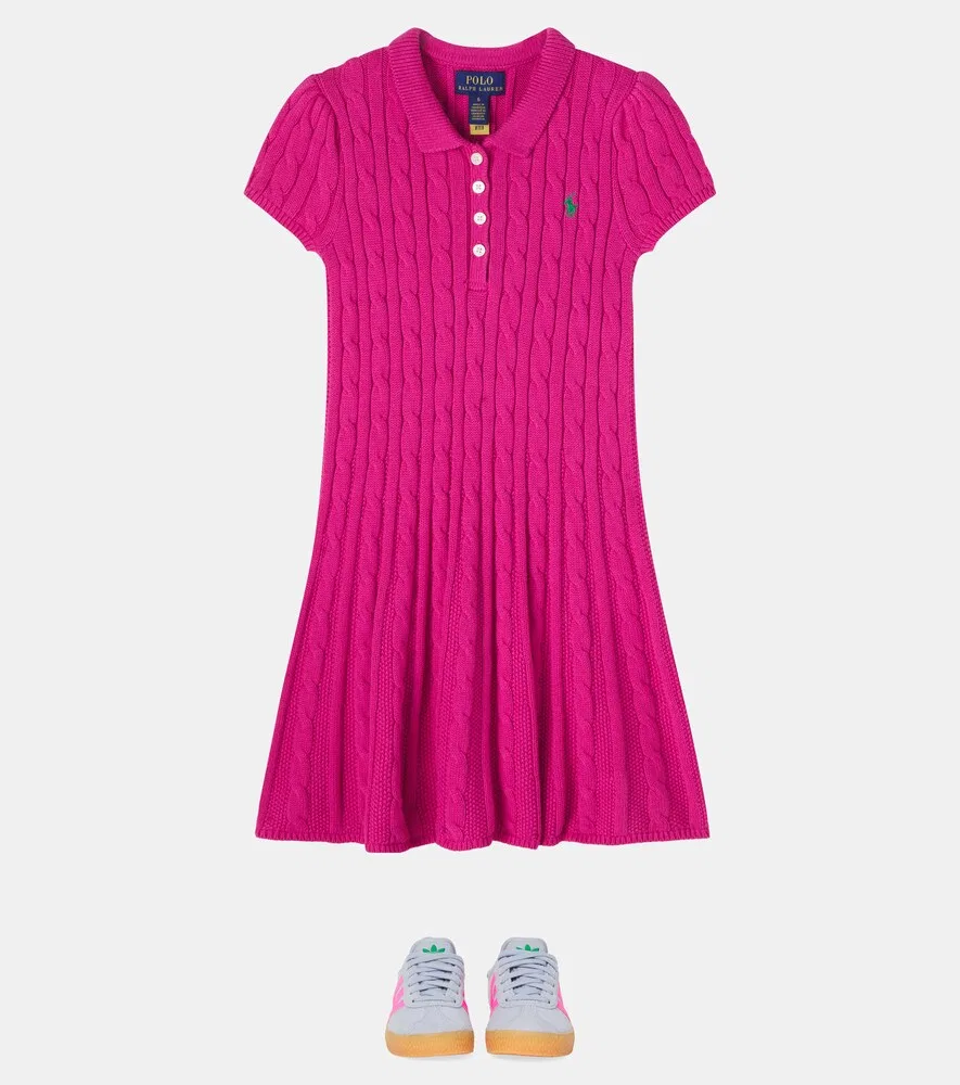 Замшевые кроссовки Gazelle с кожаной отделкой Adidas Originals Kids, серый — фото 2