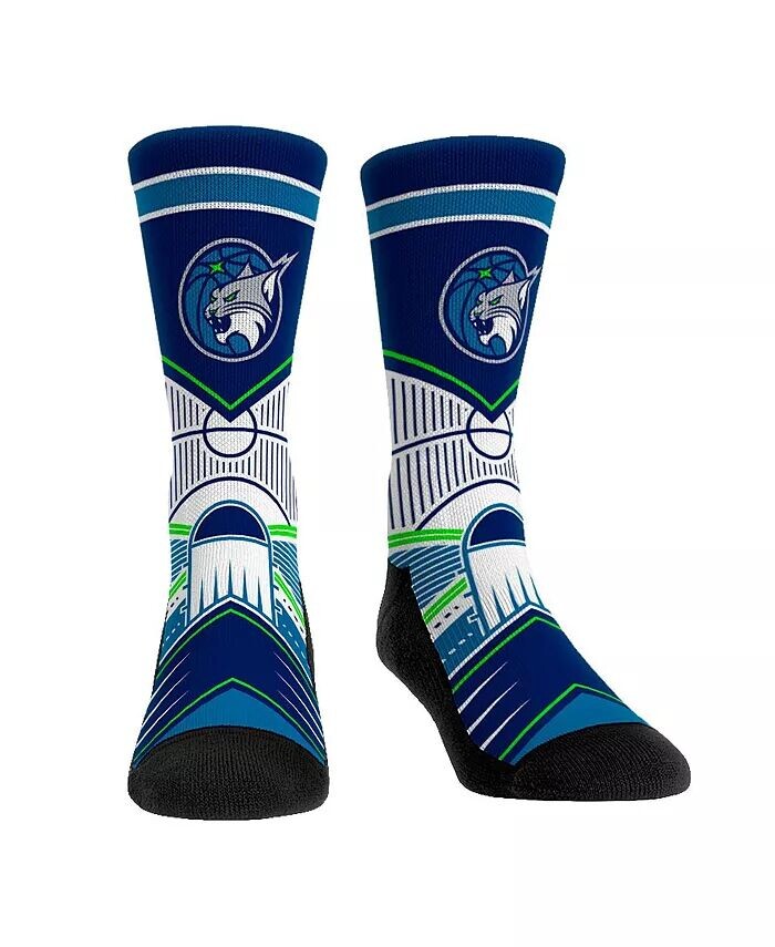 

Мужские и женские носки Minnesota Lynx Full Court Press Crew Socks Rock 'Em, мультиколор