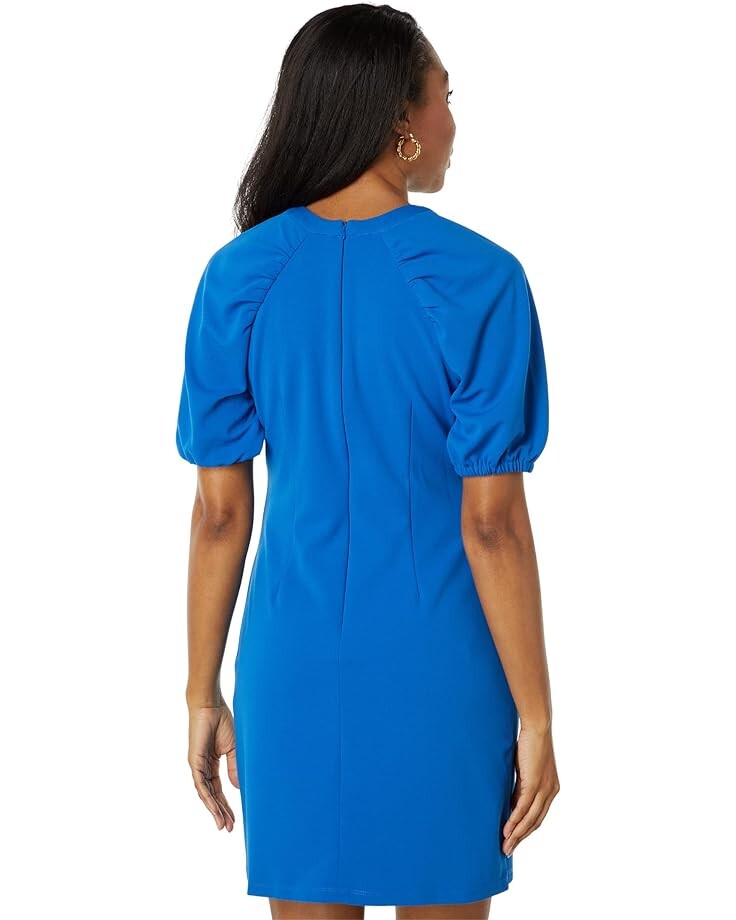 

Платье Donna Morgan Puff Sleeve Mini Dress, цвет Princess Blue