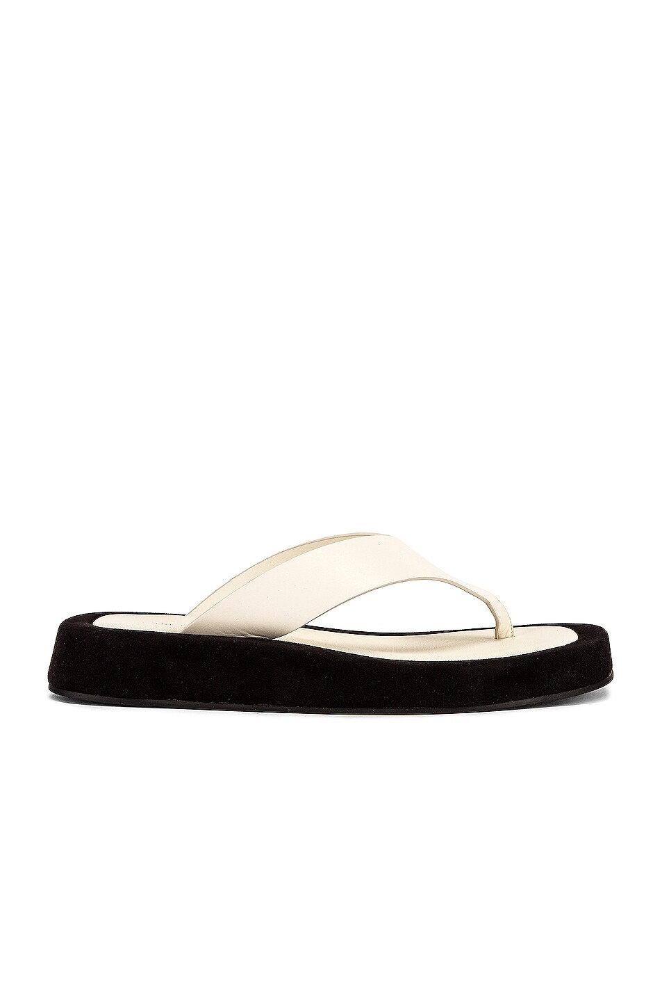 

Сандалии Ginza с ремешками The Row, цвет Natural & Black