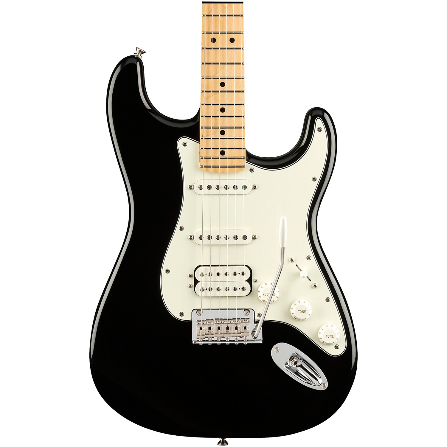 

Электрогитара Fender Player Stratocaster HSS с кленовой накладкой, черная
