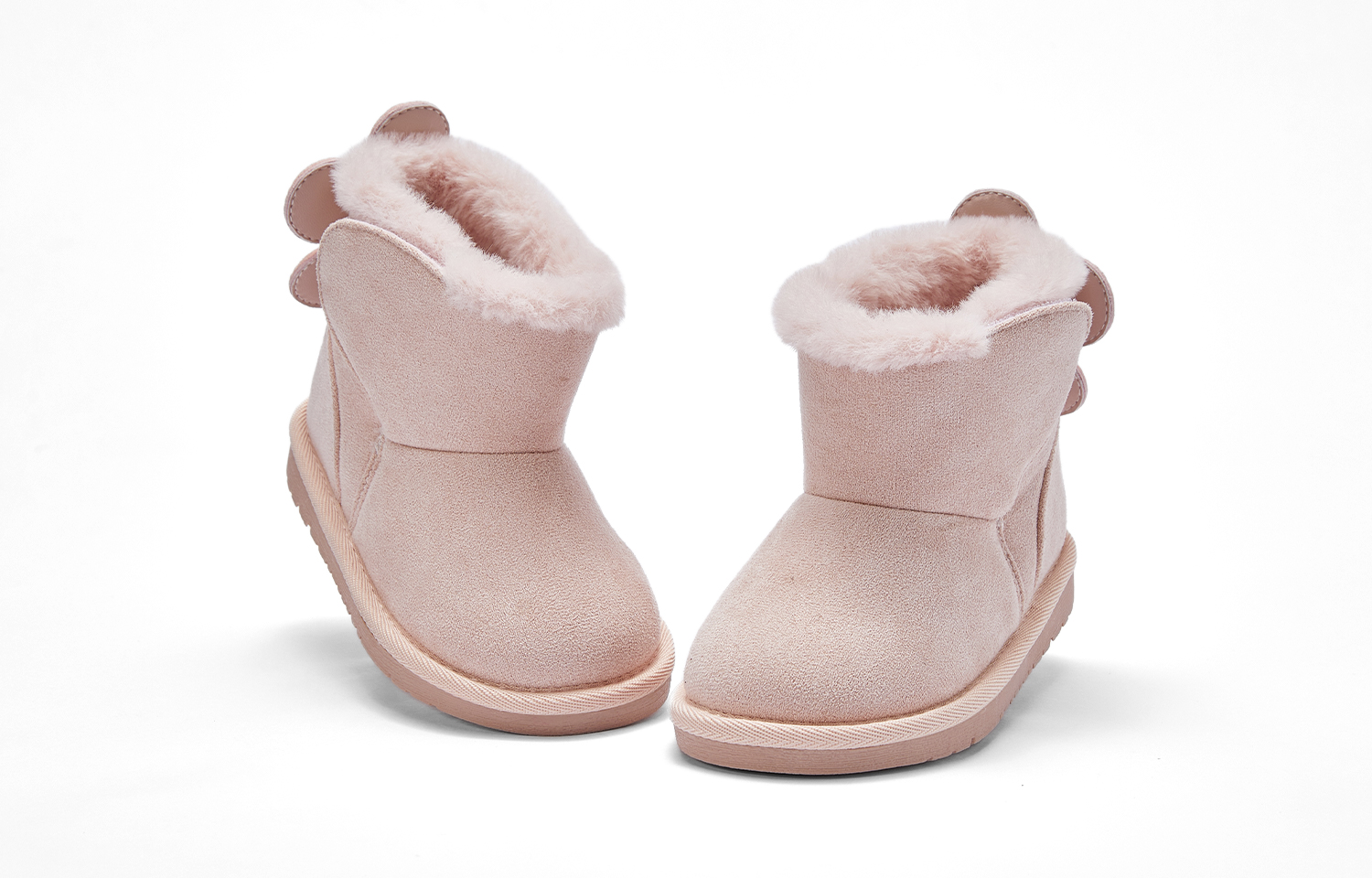 Детские ботинки Crew Kids' Boots для детей 3–7 лет DAVE&BELLA, розовый — фото 3
